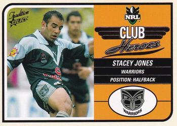 2005 Select Tradition - Club Heroes #CH14 Stacey Jones Front